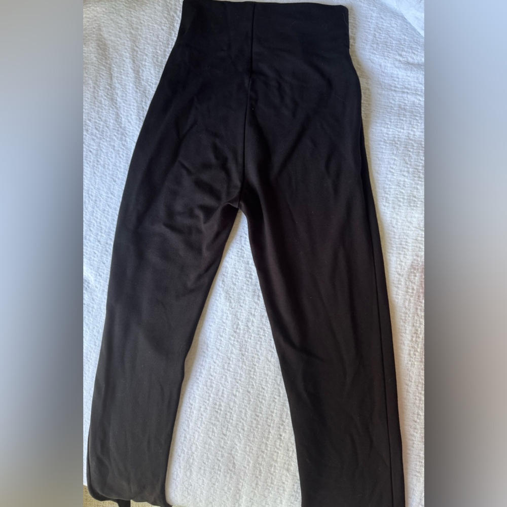 LESET Rio Stretch Ponte Slim Black Pants - Picture 5 of 6